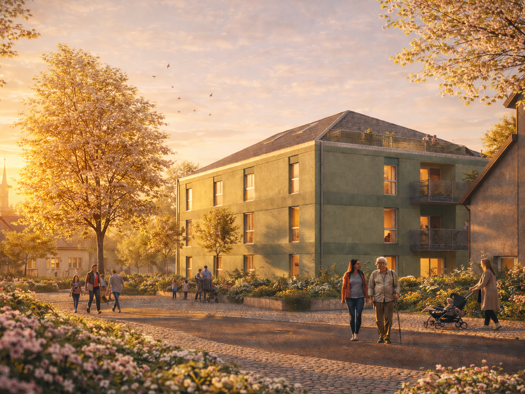 Wohnung zum Kauf - Neubau provisionsfrei 724.000 € 3 Zimmer 80,5 m² 1. Geschoss frei ab sofort Riemer Straße 354 Trudering-Riem München 81829