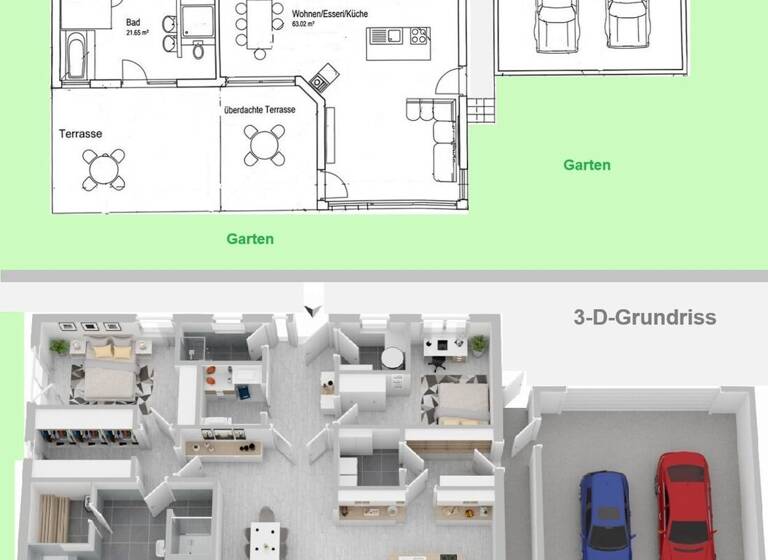 Bungalow zum Kauf 749.000 € 4 Zimmer 150,3 m² 645 m² Grundstück Haarbach 94542