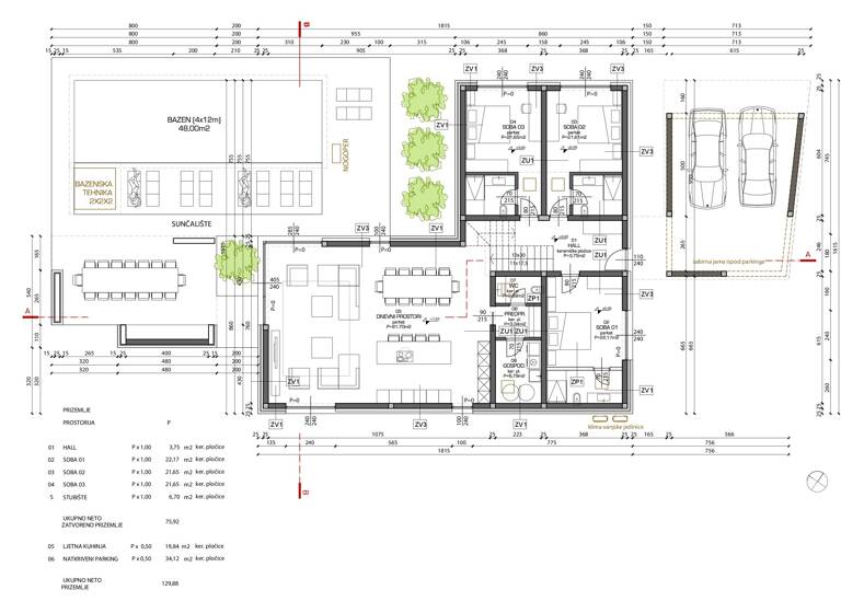 Villa zum Kauf 1.850.000 € 7 Zimmer 226,9 m² Brtonigla 52474