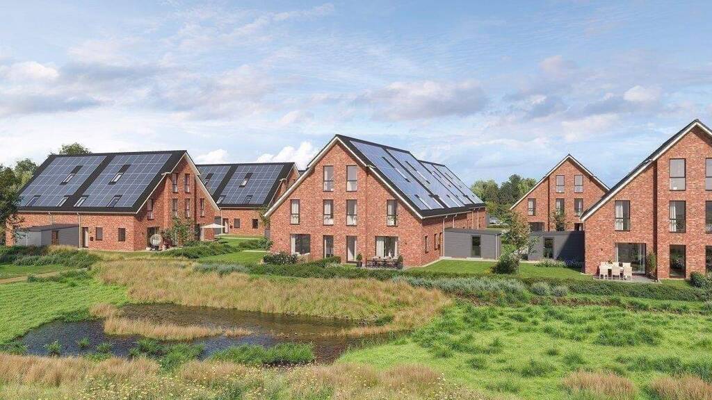 Offene Besichtigung Sa. 14. März von 11 bis 14 Uhr - Neubau KFW 40 Quadrohaus in Top - Lage von Meckelfeld.