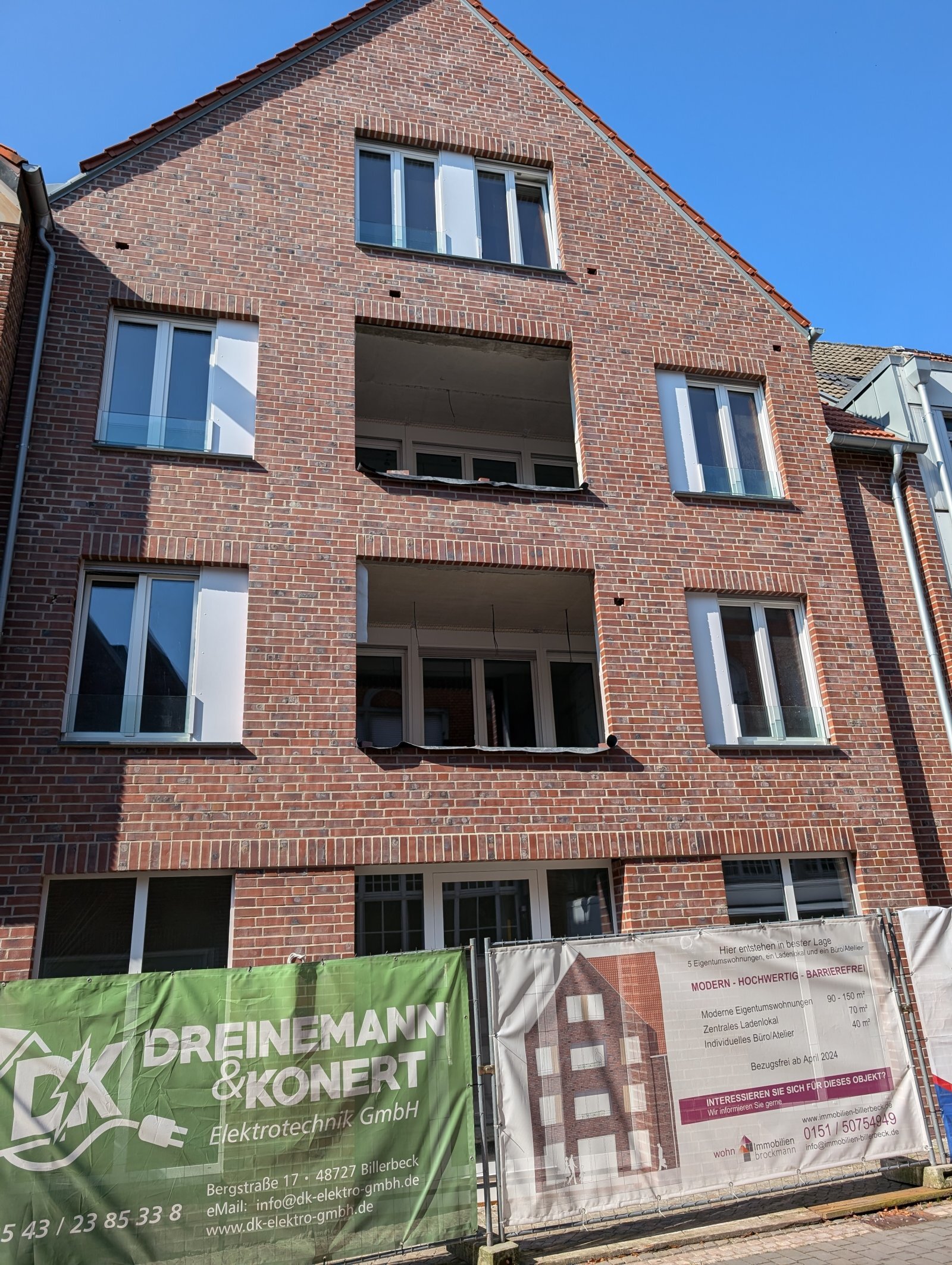 Wohnung zum Kauf provisionsfrei 389.500 € 3 Zimmer 98,6 m²<br/>Wohnfläche 1.<br/>Geschoss Billerbeck 48727