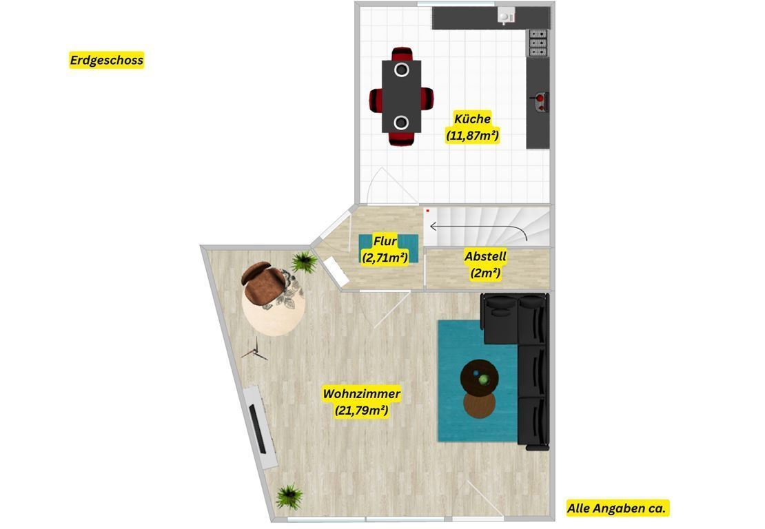 Maisonette zum Kauf 239.000 € 3 Zimmer 80,8 m²<br/>Wohnfläche Ahornweg 24a Fredenbeck Fredenbeck 21717