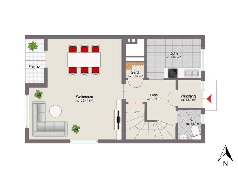 Reihenendhaus zum Kauf 798.000 € 5 Zimmer 120 m² 368 m² Grundstück frei ab 01.05.2026 Ramersdorf-Perlach München 81737