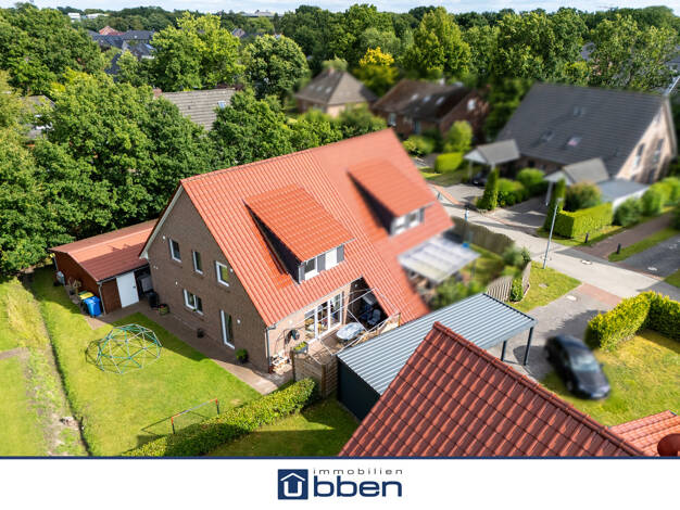 Doppelhaushälfte zur Miete 1.100 € 3 Zimmer 115 m² 346 m² Grundstück frei ab 01.09.2025 Extum Aurich / Extum 26605