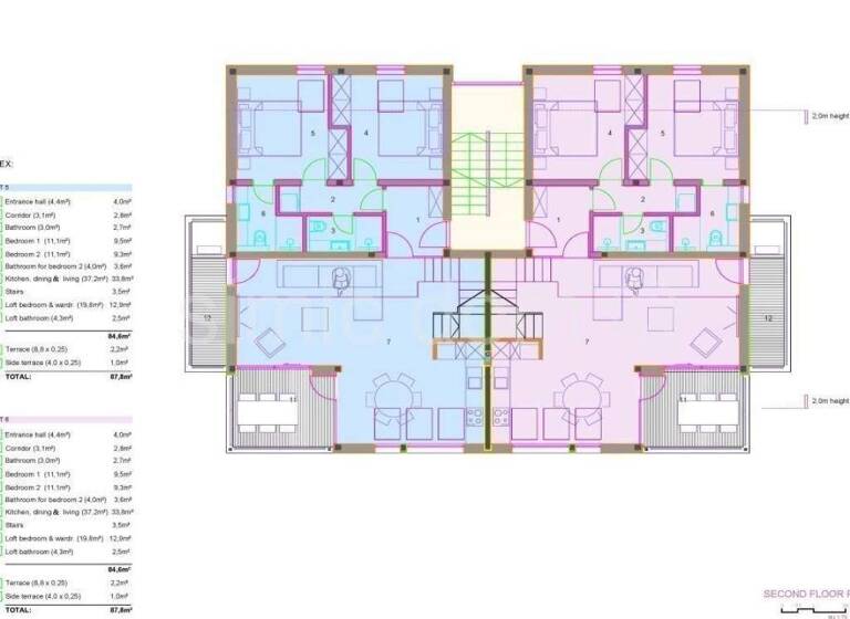 Wohnung zum Kauf 569.000 € 3 Zimmer 88 m² 2. Geschoss Orebic