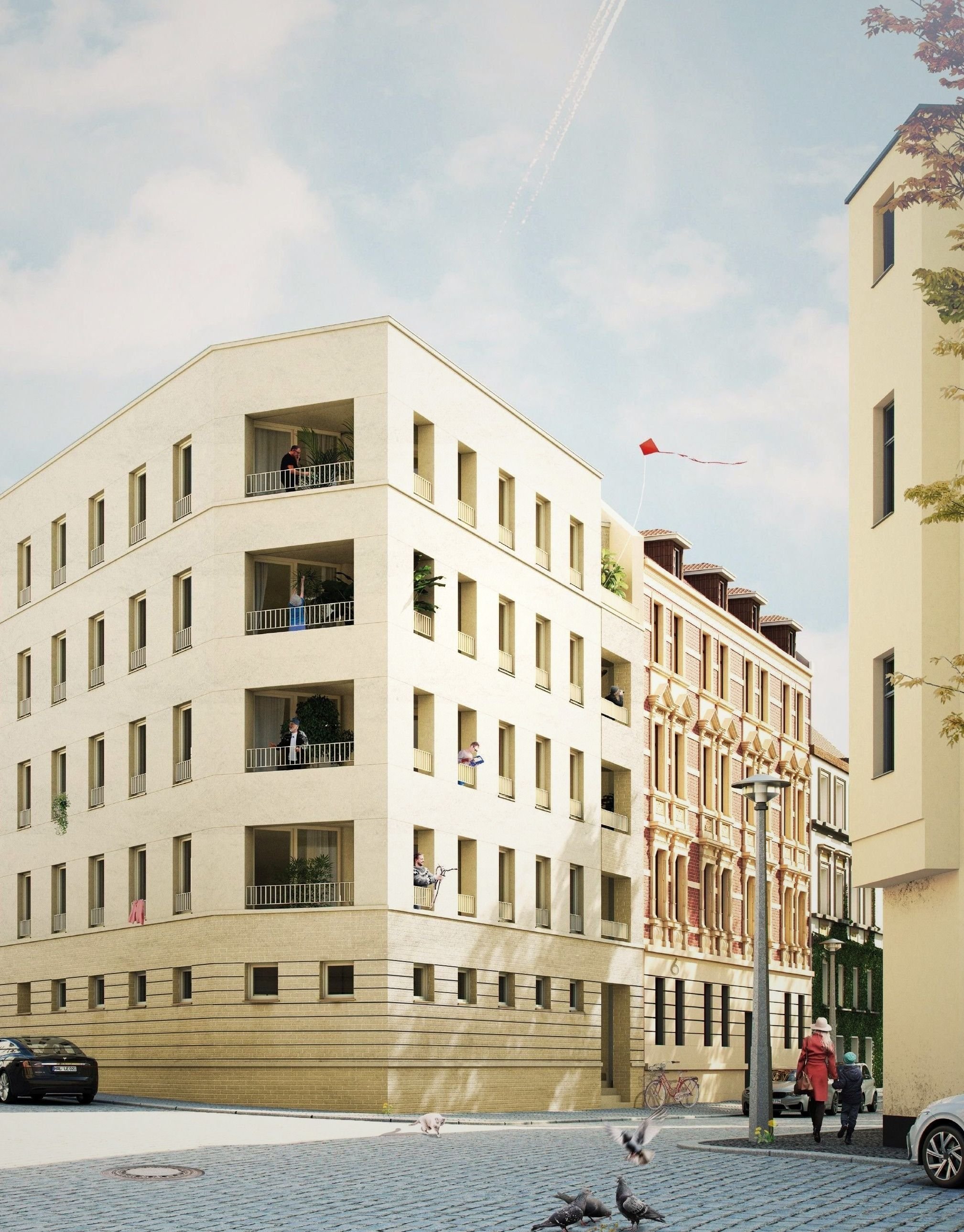 Wohnung zum Kauf provisionsfrei 258.600 € 2 Zimmer 58 m²<br/>Wohnfläche 1.<br/>Geschoss Triftstraße 6 Giebichenstein Halle (Saale) 06114