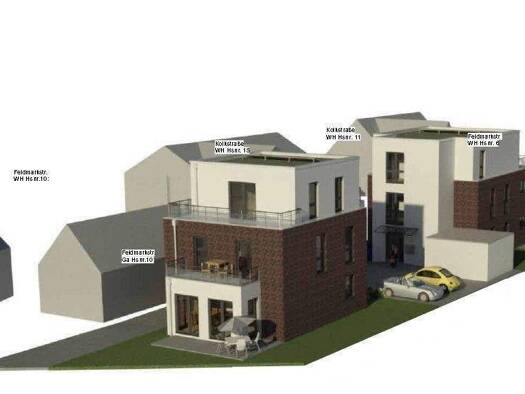 Wohnung zum Kauf - Erstbezug 350.500 € 3 Zimmer 85,6 m² 1. Geschoss Feldmarkstraße 8 Lippramsdorf Haltern am See 45721