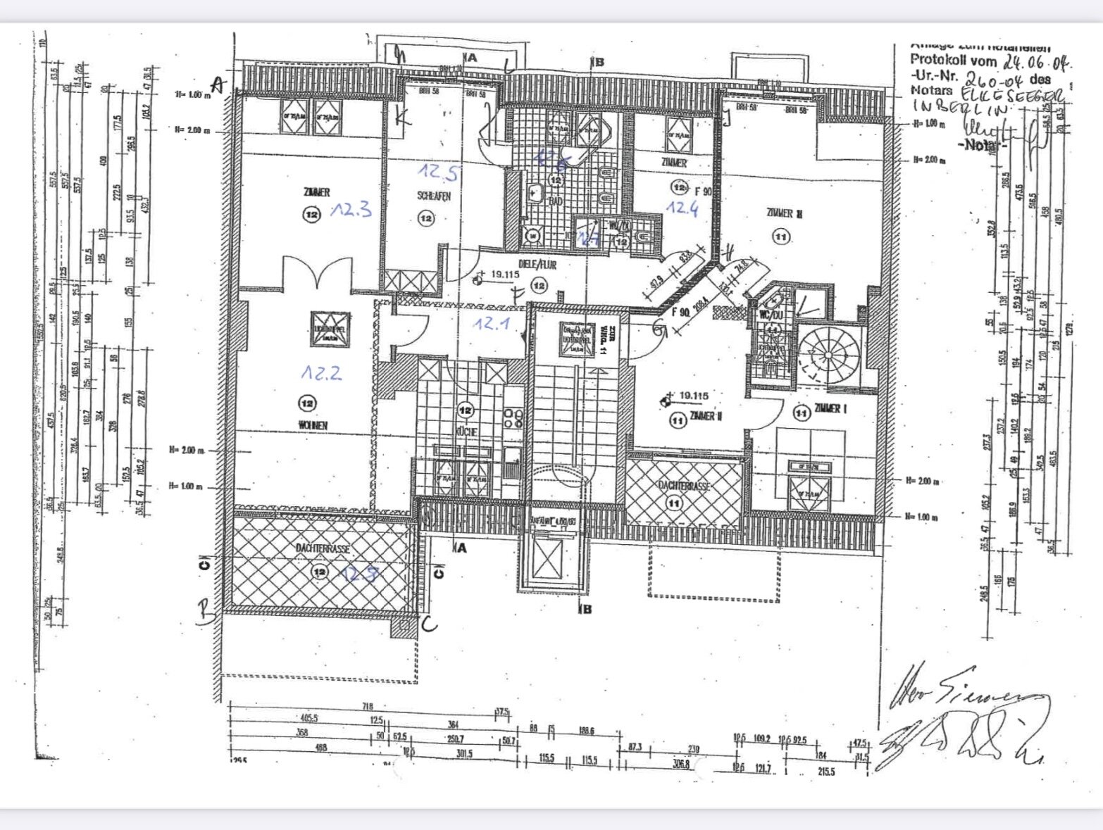 Wohnung zum Kauf 949.000 € 3 Zimmer 112 m²<br/>Wohnfläche 6.<br/>Geschoss Simon-Dach-Str. 18 Friedrichshain Berlin 10245