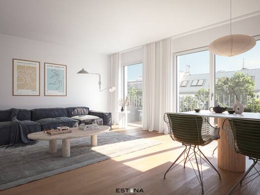 Wohnung zum Kauf - Erstbezug 710.400 € 3 Zimmer 86 m² 1. Geschoss Heiligenstädter Straße Döbling 1190