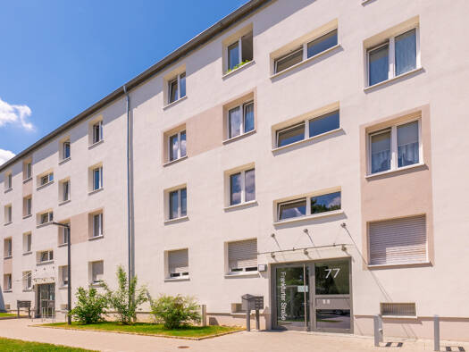 Wohnung zur Miete nur mit Wohnberechtigungsschein 527 € 3 Zimmer 62 m² 1. Geschoss frei ab 01.11.2025 Frankfurter Str. 77 Zellerau Würzburg 97082