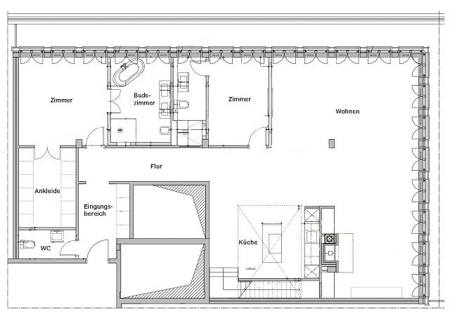 Studio zur Miete 10.000 € 4 Zimmer 223 m²<br/>Wohnfläche 6.<br/>Geschoss Pariser Platz 4a Mitte Berlin 10117