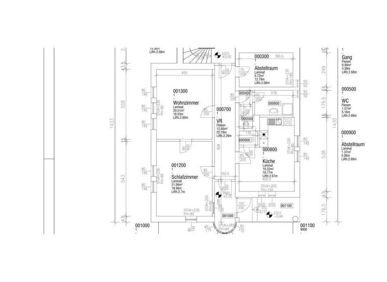 Wohnung zur Miete 487 € 3,5 Zimmer EG Kirchengasse Übelbach 8124