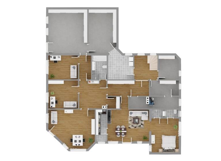 Mehrfamilienhaus zum Kauf 690.000 € 17 Zimmer 282 m²<br/>Wohnfläche 1.003 m²<br/>Grundstück Monheim Monheim 86653
