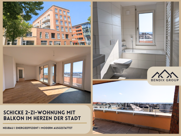 Wohnung zum Kauf - Erstbezug 409.000 € 2 Zimmer 59,6 m² 5. Geschoss Naußlitz Dresden 01159