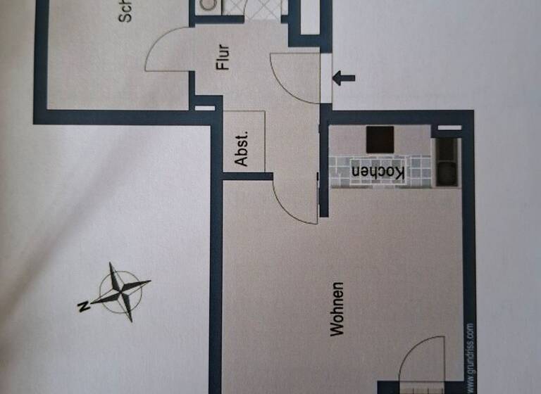 Wohnung zur Miete 750 € 2 Zimmer 53 m² Geschoss 1/3 frei ab 01.05.2026 Sonnenstraße 3 a Bad Aibling 83043