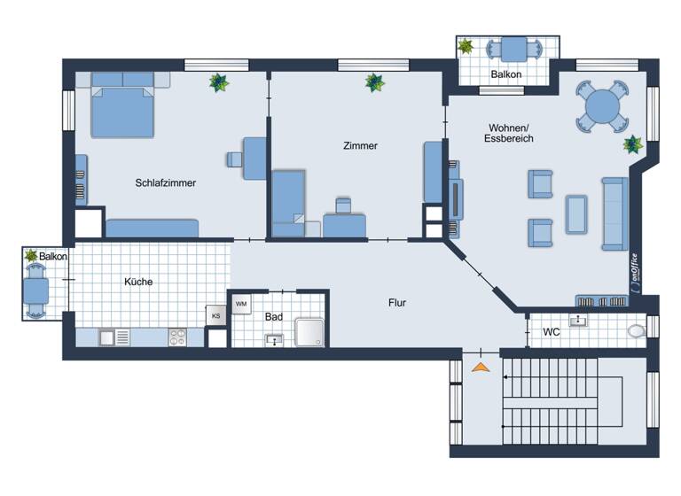 Mehrfamilienhaus zum Kauf 4.695.000 € 40 Zimmer 1.240 m² 450 m² Grundstück Süd Stuttgart-Süd 70180