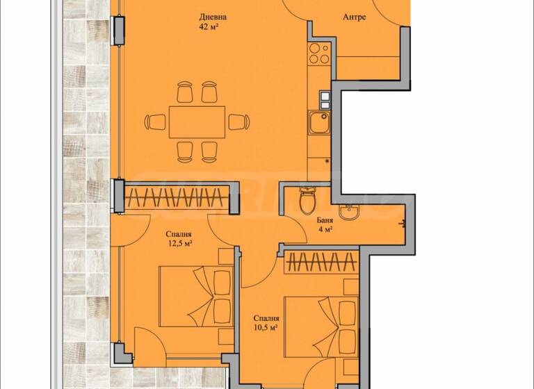Wohnung zum Kauf 450.000 € 4 Zimmer 200 m² Sofia