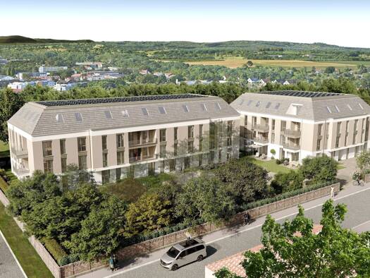 Terrassenwohnung zum Kauf - Neubau provisionsfrei 520.000 € 3 Zimmer 87,4 m² EG Weisestraße 8-12 Kirchheim Kirchheim unter Teck 73230