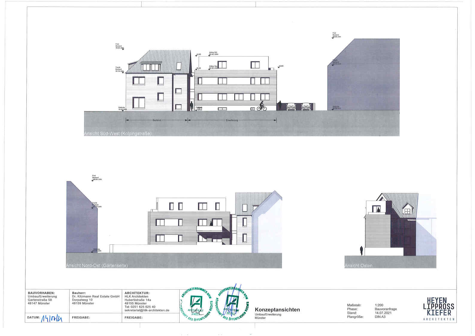 Immobilie zum Kauf als Kapitalanlage geeignet 995.000 € 321,3 m²<br/>Fläche 294 m²<br/>Grundstück Schlachthof Münster 48147