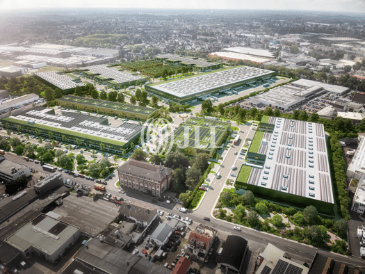 Lagerhalle zur Miete provisionsfrei 20.392 m² Lagerfläche teilbar ab 5.098 m² Lierenfeld Stadtbezirk 8 40231