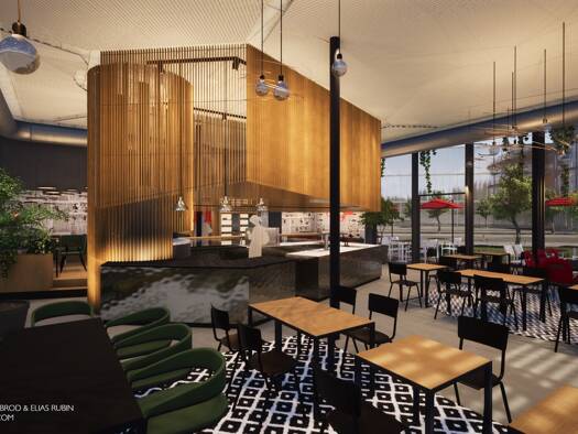 Restaurant zur Miete - Erstbezug provisionsfrei 154,1 m² Gastrofläche Ottobrunn 85521