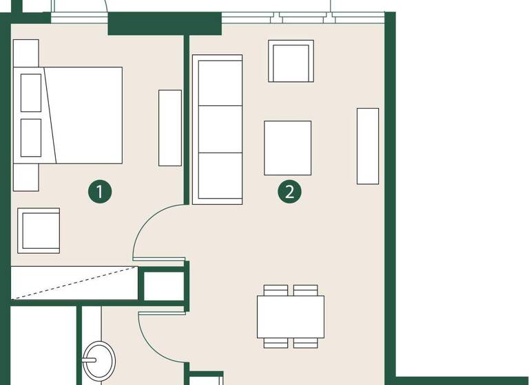 Wohnung zum Kauf provisionsfrei 261.162 € 2 Zimmer 68,5 m² Dubai 00000