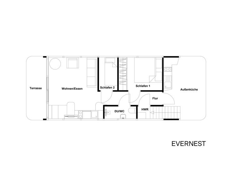 Haus zum Kauf 314.504 € 2 Zimmer 40 m²<br/>Wohnfläche Waren Waren (Müritz) 17192
