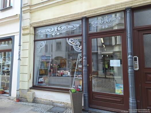Laden zur Miete 700 € 1 Zimmer 48 m² Verkaufsfläche Erbische Straße 15 Freiberg 09599