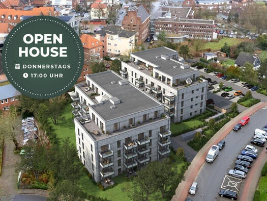 Wohnung zur Miete - Erstbezug 818 € 2 Zimmer 54,5 m² EG Brahmsallee 29 Winsen Winsen (Luhe) 21423