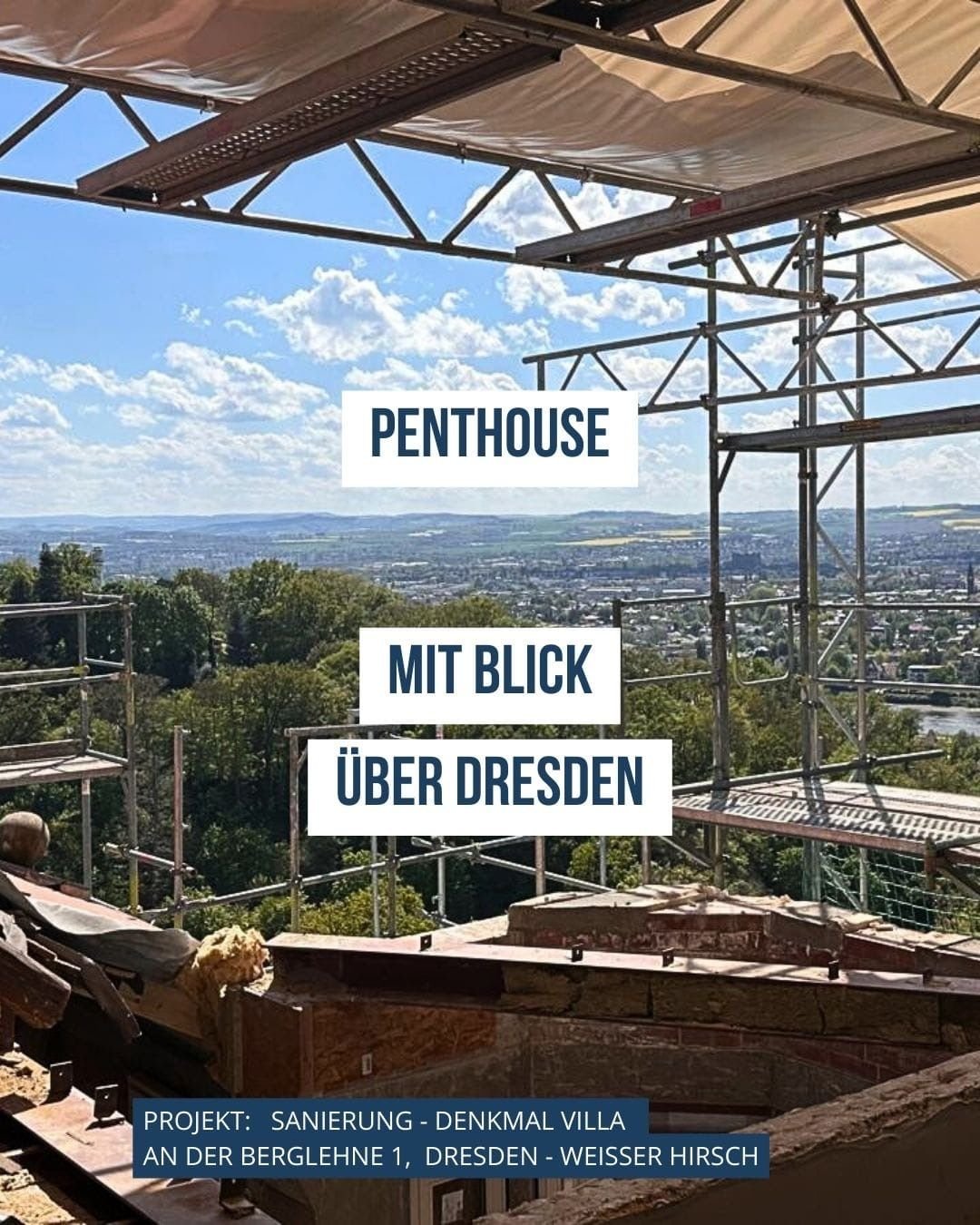 Penthouse zum Kauf provisionsfrei 5 Zimmer 249 m²<br/>Wohnfläche 2.<br/>Geschoss ab sofort<br/>Verfügbarkeit An der Berglehne 1 Loschwitz-Nordost (Rißweg) Dresden 01324