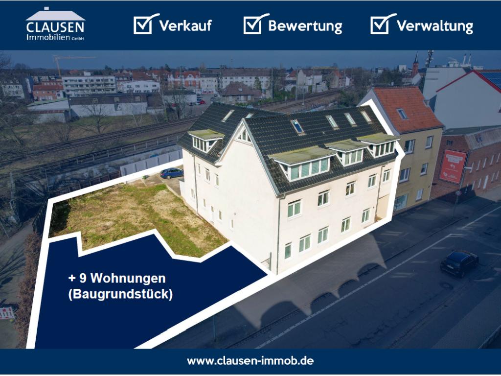 Mehrfamilienhaus zum Kauf als Kapitalanlage geeignet 995.000 € 714,1 m²<br/>Wohnfläche 1.211 m²<br/>Grundstück Schleusberg 58 Süd Neumünster 24534