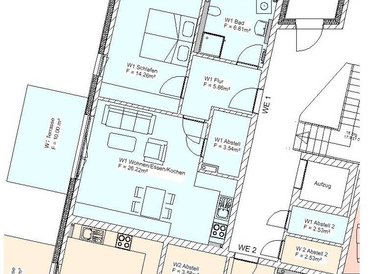 Terrassenwohnung zum Kauf provisionsfrei 253.750 € 2,5 Zimmer 63 m² EG Dorfstraße 8 Steinwedel Lehrte 31275