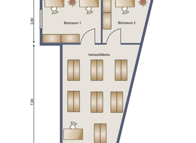 Laden zur Miete 690 € Homburg 66424