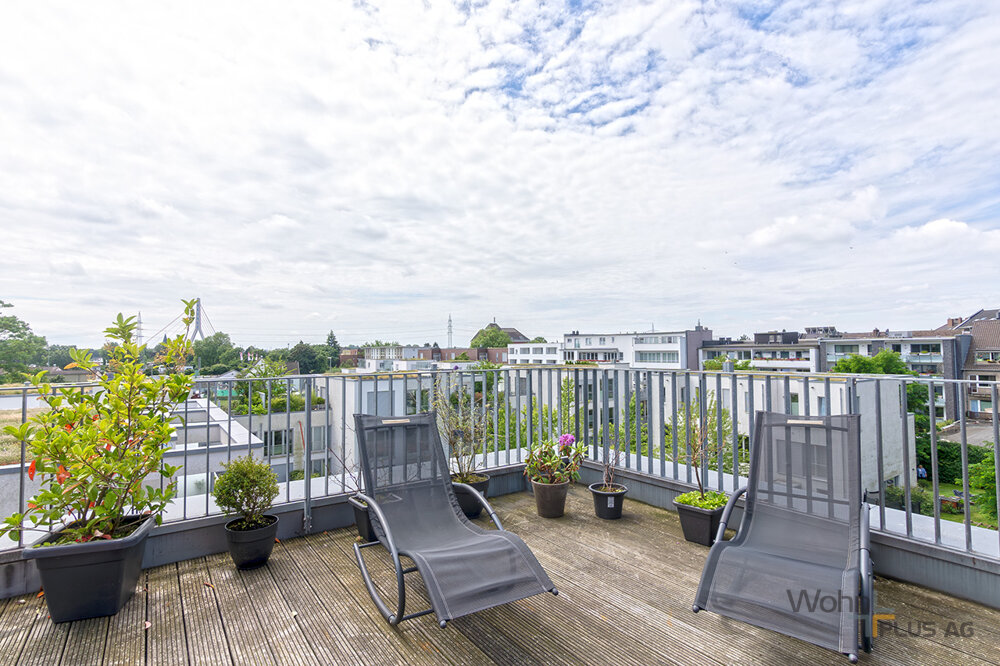 Penthouse zum Kauf 899.000 € 4 Zimmer 128 m²<br/>Wohnfläche 4.<br/>Geschoss Flehe Düsseldorf Flehe 40223