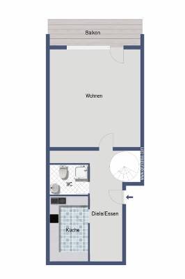 Wohnung zur Miete 760 € 3 Zimmer 100 m²<br/>Wohnfläche Wesel Wesel 46483