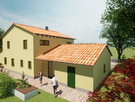 Einfamilienhaus zum Kauf provisionsfrei 425.000 € 5 Zimmer 162 m² 600 m² Grundstück Breitenau Feuchtwangen 91555