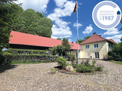 Einfamilienhaus zum Kauf 1.200.000 € 14 Zimmer 510 m² 8.624 m² Grundstück Gut Müssen Krems II 23827