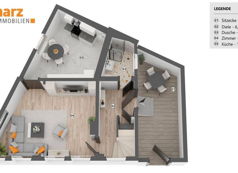 Einfamilienhaus zum Kauf 185.000 € 3 Zimmer 83 m² 84 m² Grundstück Quedlinburg 06484