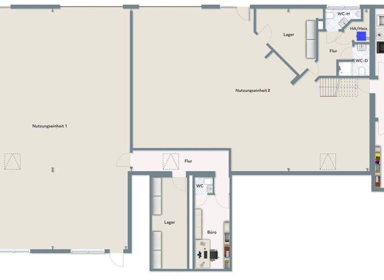 Lagerhalle zum Kauf 1.340 € 410 m² Lagerfläche Gescher 48712