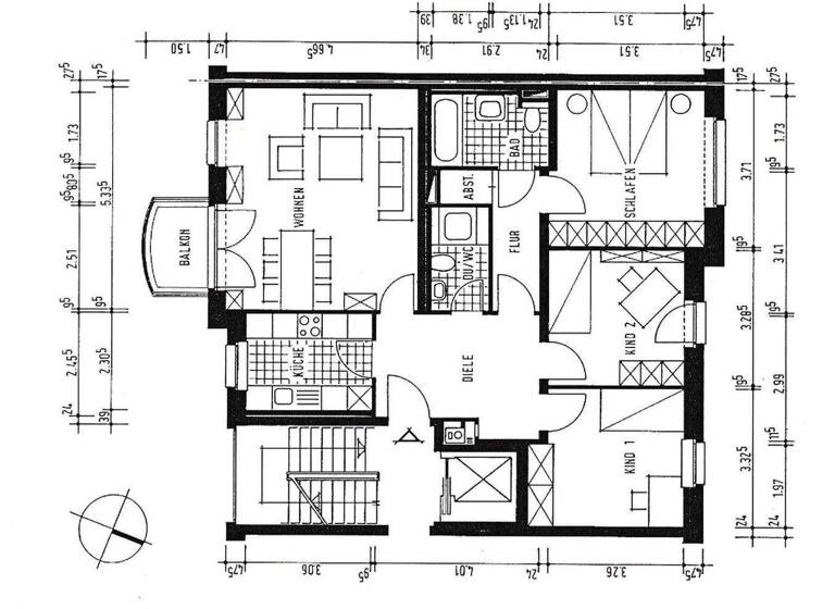 Wohnung zum Kauf provisionsfrei 625.000 € 4 Zimmer 92,3 m² 2. Geschoss frei ab 01.08.2026 Nippes Köln Nippes 50733