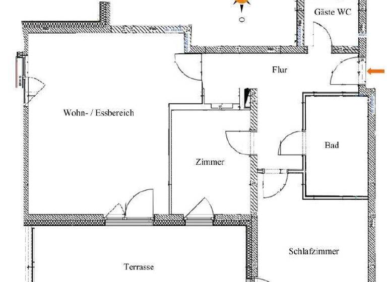 Wohnung zur Miete 1.453 € 3 Zimmer 93 m² 4. Geschoss Tannenbusch Bonn 53119
