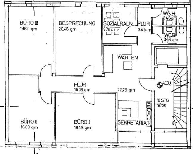 Büro-/Praxisfläche zur Miete provisionsfrei 1.207 € 134 m²<br/>Bürofläche Bonner Str. 48 Lechenich / Konradsheim Erftstadt 50374