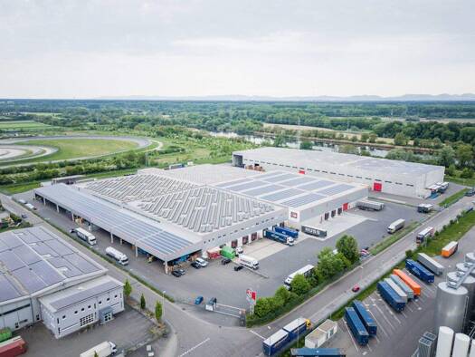 Logistikzentrum zur Miete provisionsfrei 8.000 m² Lagerfläche teilbar ab 500 m² Am Oberwald 9 Wörth Wörth am Rhein 76744