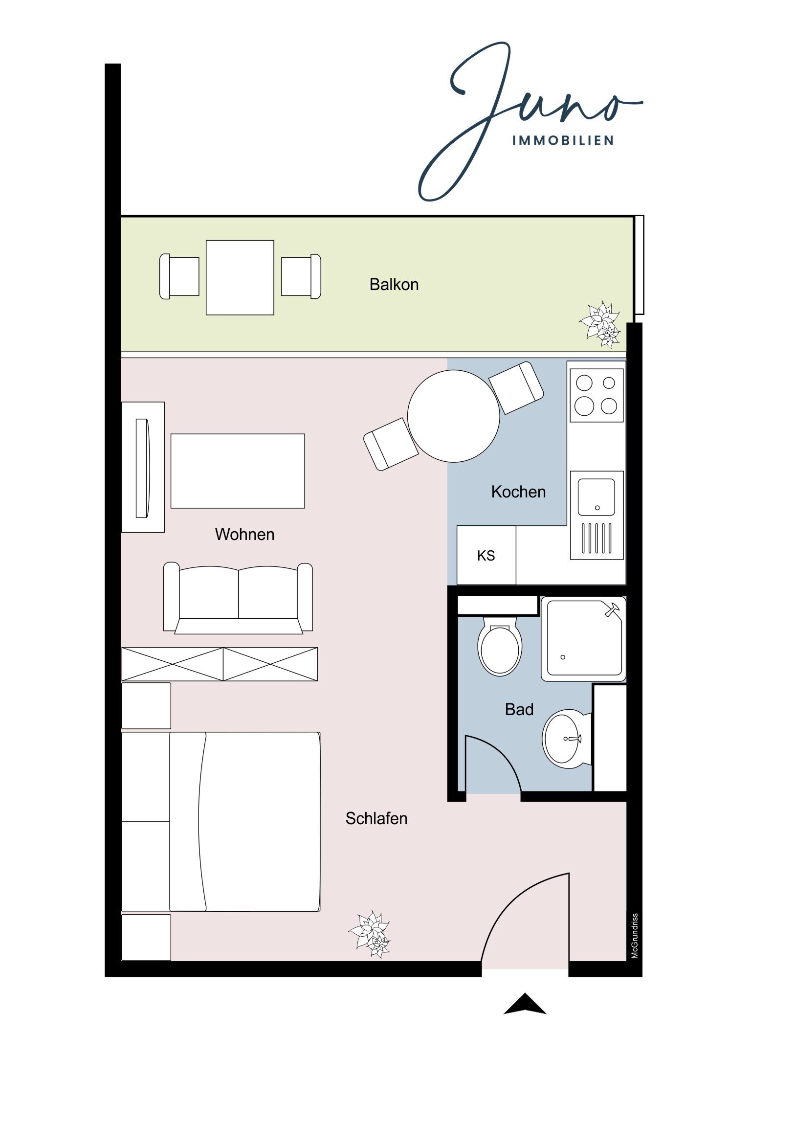 Wohnung zum Kauf 125.000 € 1 Zimmer 34,9 m²<br/>Wohnfläche 1.<br/>Geschoss Bingertstraße / Liebenaustraße Wiesbaden 65191