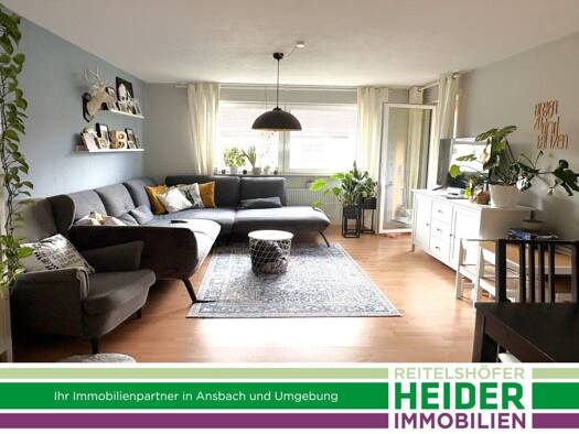Wohnung zur Miete 770 € 3 Zimmer 89 m² 2. Geschoss Ansbach 91522