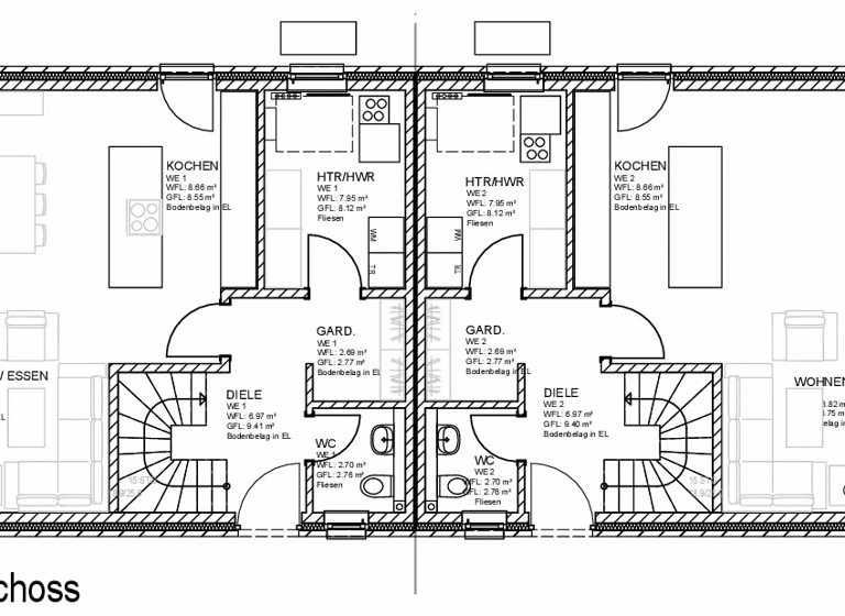 Doppelhaushälfte zum Kauf provisionsfrei 329.900 € 4 Zimmer 101 m²<br/>Wohnfläche 256 m²<br/>Grundstück Elmshorn 25337