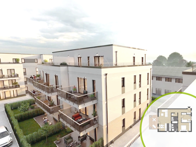 Terrassenwohnung zum Kauf - Erstbezug provisionsfrei 399.000 € 3 Zimmer 90 m² EG frei ab sofort Alzeyer Straße 69 Bad Kreuznach Bad Kreuznach 55543