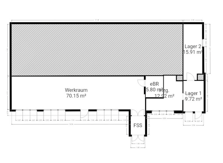 Bürofläche zum Kauf 250 € 1.202 m² Bürofläche Geschwister-Scholl-Straße 18 Ruhla 99842