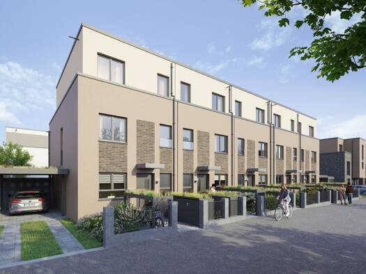 Reihenendhaus zum Kauf - Neubau provisionsfrei 760.000 € 4 Zimmer 132,3 m² 192 m² Grundstück frei ab sofort Levi-Montalcini-Straße 27 Langen 63225