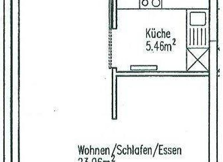 Studio zur Miete 410 € 1 Zimmer 45,3 m² 1. Geschoss frei ab sofort Saalfelder Straße 12 Neulindenau Leipzig 04179